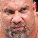 a closeup of Bill Goldberg's angry face