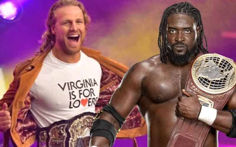 Hangman Adam Page and Oba Femi