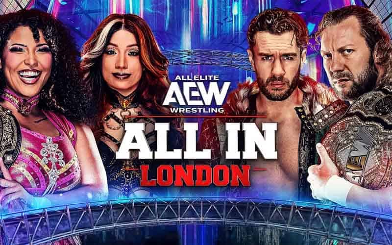 a promo for AEW All In 2026